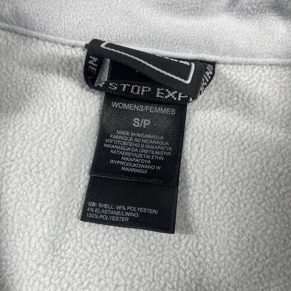 North Face Jacket Womens Small Soft Shell Fleece Zip Up Floral Outdoors - Picture 5 of 16